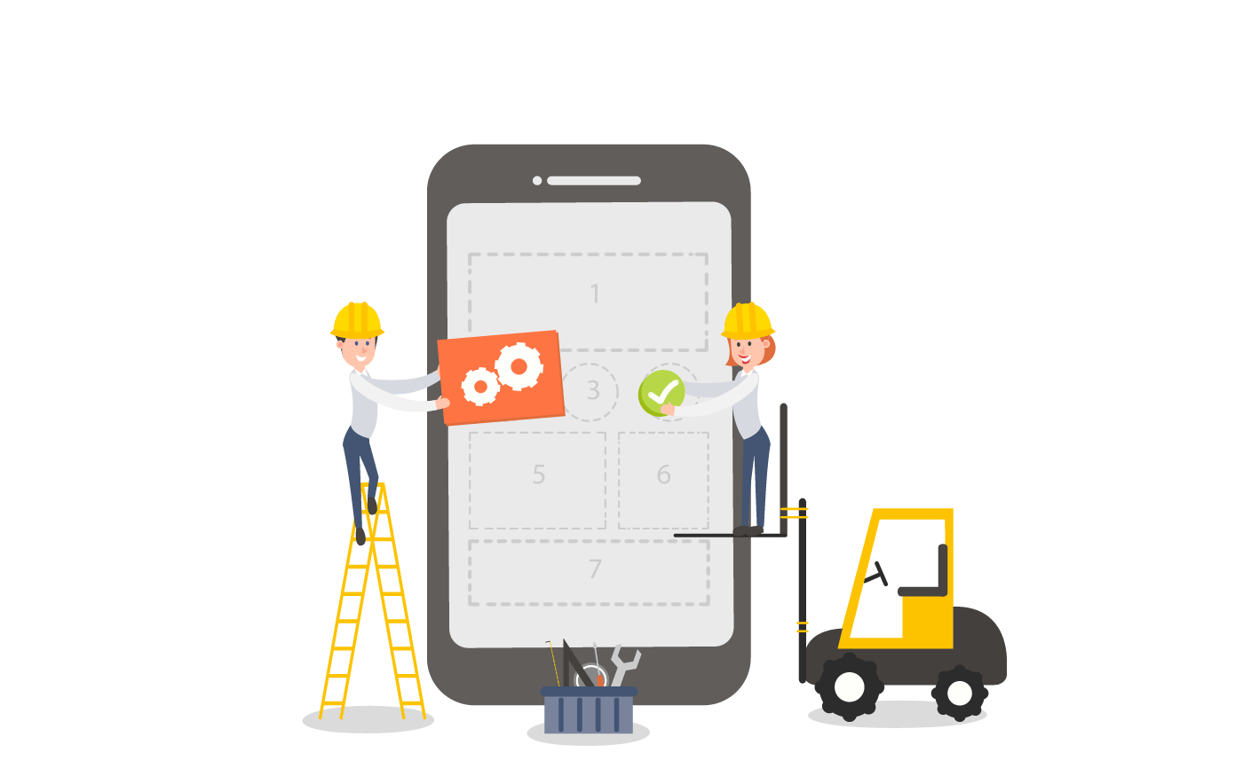 mobile application builting